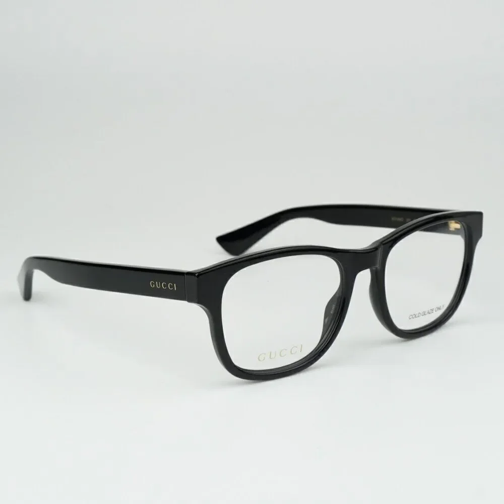 NEW Gucci GG1344O 001 Black Square Men Eyeglasses GG 1344O